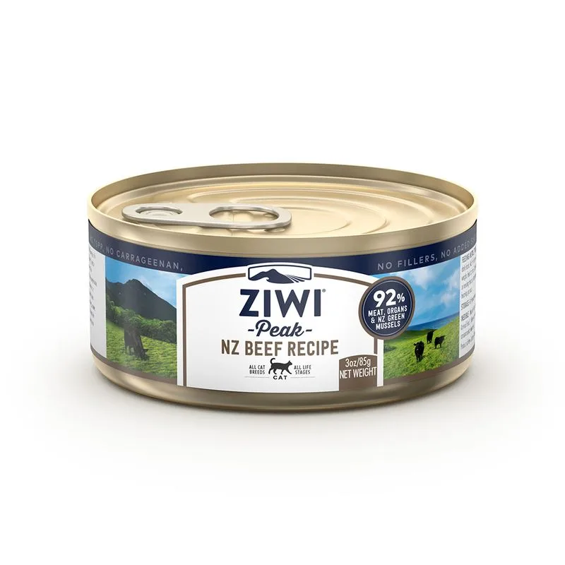 Ziwi Peak 6 x 85 g Alimento umido per gatti (Manzo)