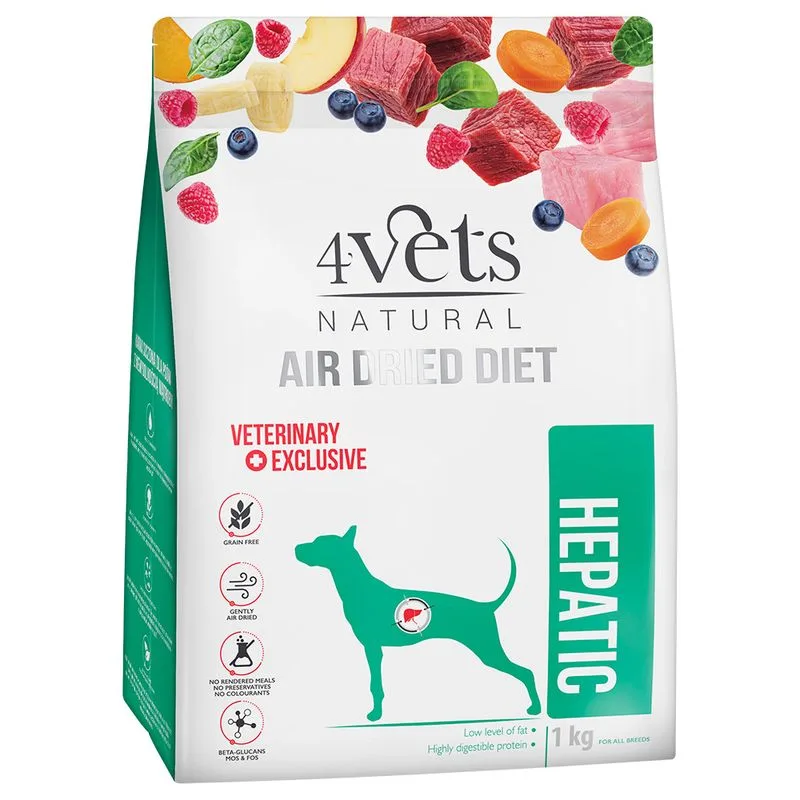 4vets Natural Canine Hepatic (Set%: 2 x 1 kg)