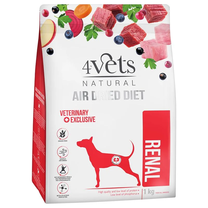 4vets Natural Canine Renal (Set%: 2 x 1 kg)