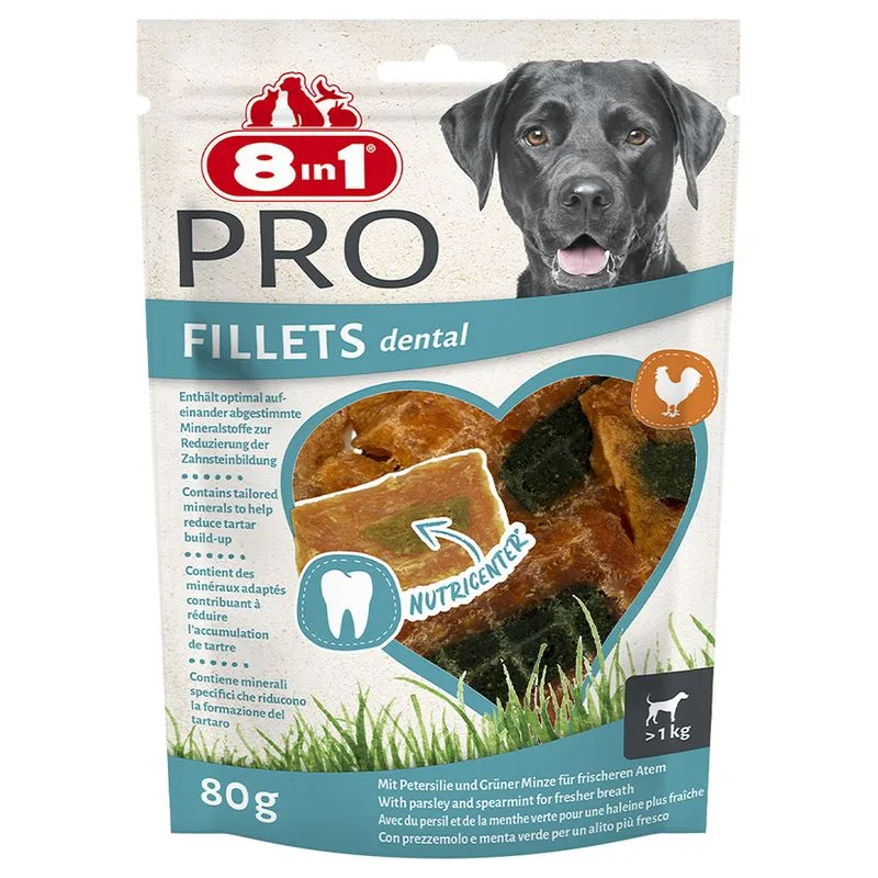 8in1 Fillets Pro Dental (Set %: 6 x 80 g)