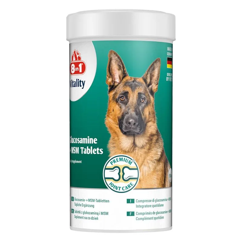 8in1 Vitality Compresse di Glucosamina + MSM