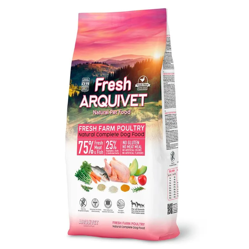 Arquivet Fresh Farm Poultry Crocchette cane (Set %: 2 x 10 kg)