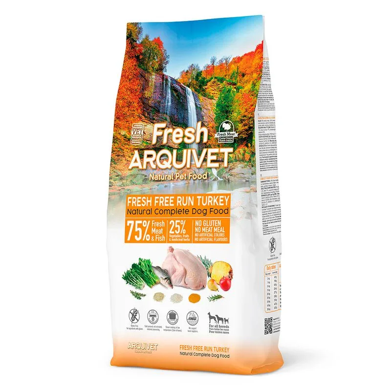 Arquivet Fresh Free Run Turkey Crocchette cane (Set %: 2 x 10 kg)