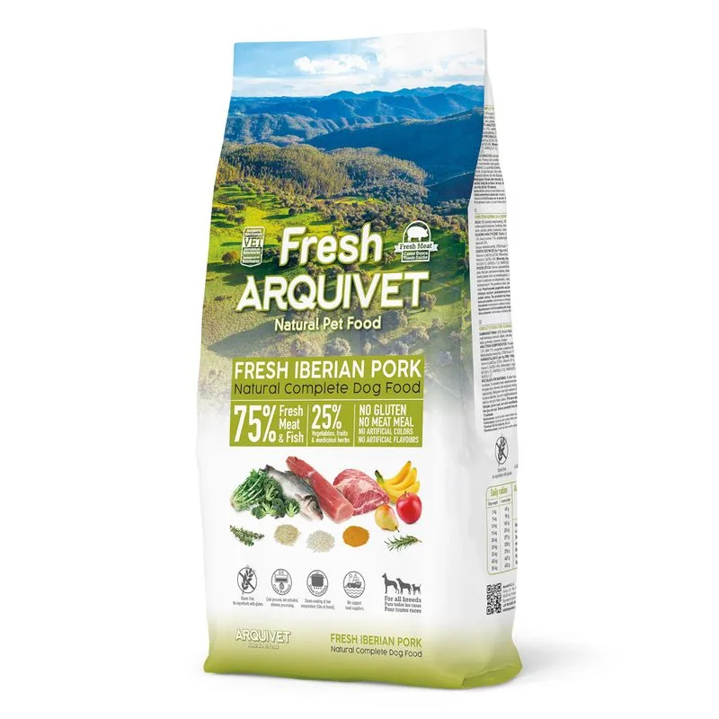 Arquivet Fresh Iberian Pork Crocchette cane (Set %: 2 x 10 kg)