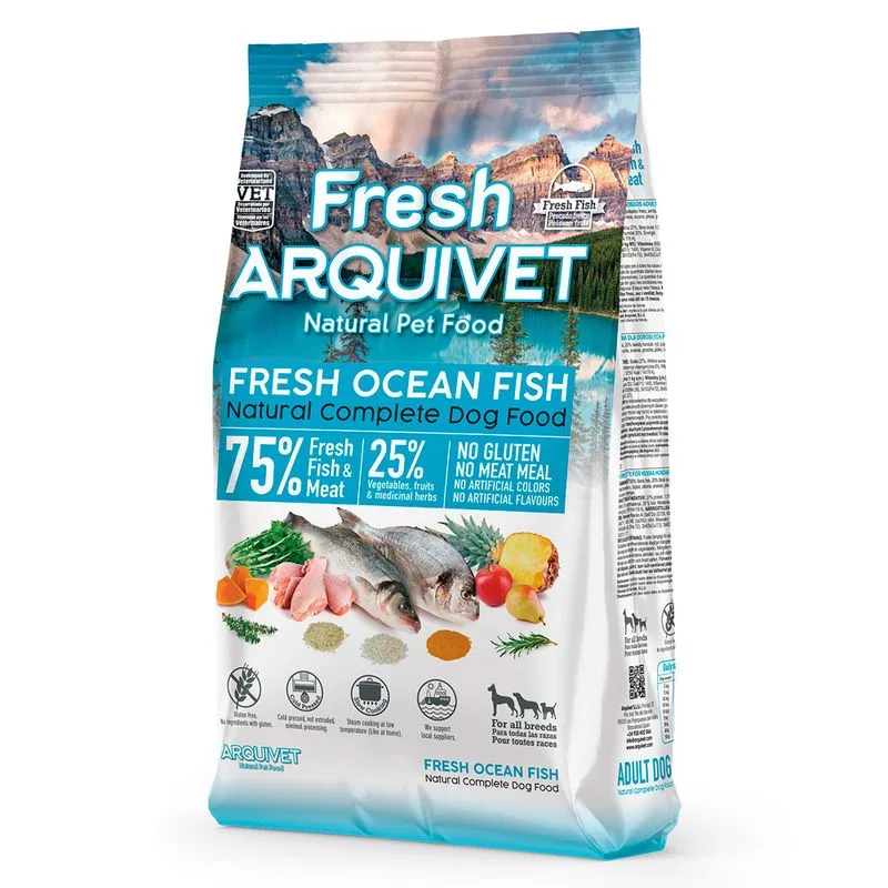 Arquivet Fresh Ocean Fish Crocchette cane (Set %: 2 x 2,5 kg)