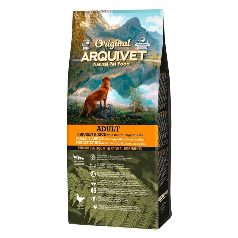 Arquivet Original Dog Adult Chicken & Rice Crocchette cane (Set %: 2 x 12 kg)
