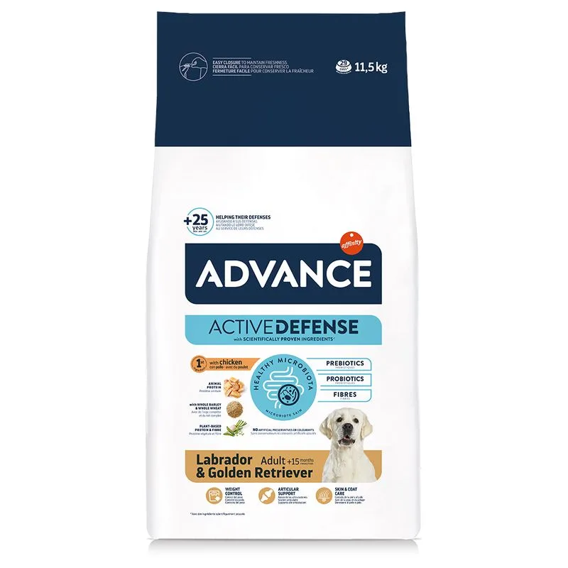 Advance Labrador Retriever Adult Crocchette per cane (Set %: 2 x 11,5 kg)