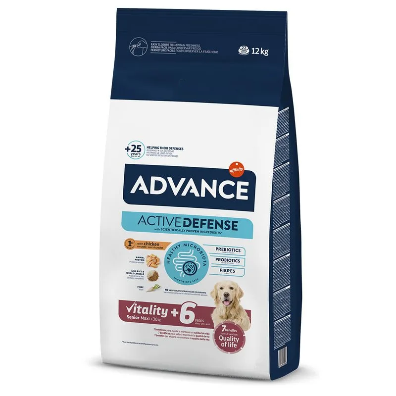 Advance Maxi Senior Crocchette per cane (Set %: 2 x 12 kg)