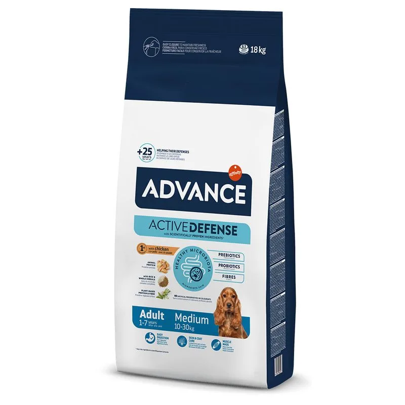 Advance Medium Adult Crocchette per cane (Set %: 2 x 18 kg)