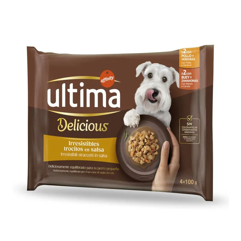 Ultima Delicious Adult Mini Straccetti in Salsa 44 x 100 g