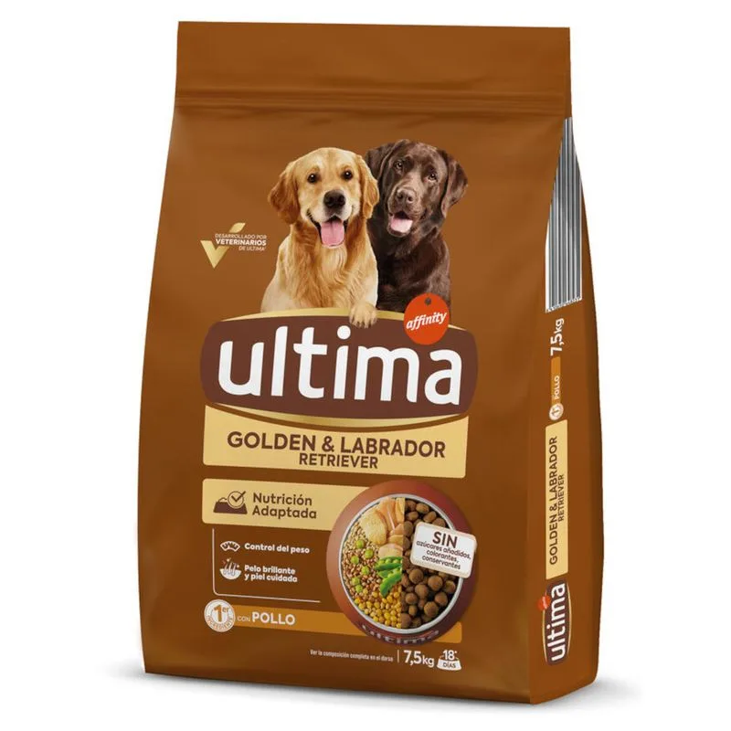 Ultima Golden & Labrador Retriever Pollo (Set %: 2 x 7,5 kg)
