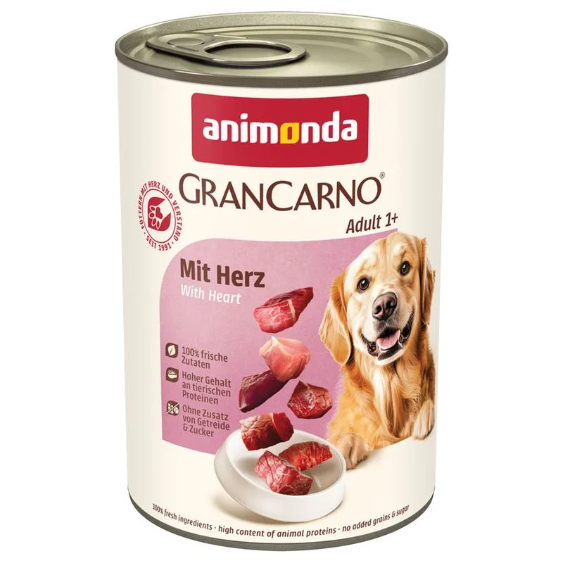 animonda GranCarno Original 12 x 400 g (Adult: Cuore)