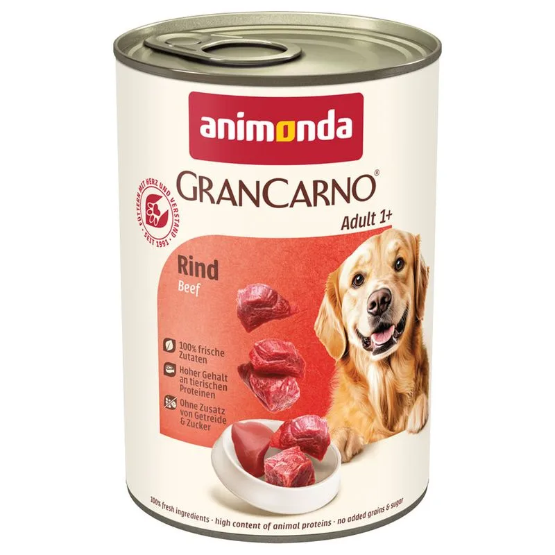 animonda GranCarno Original 12 x 400 g (Adult: Manzo)