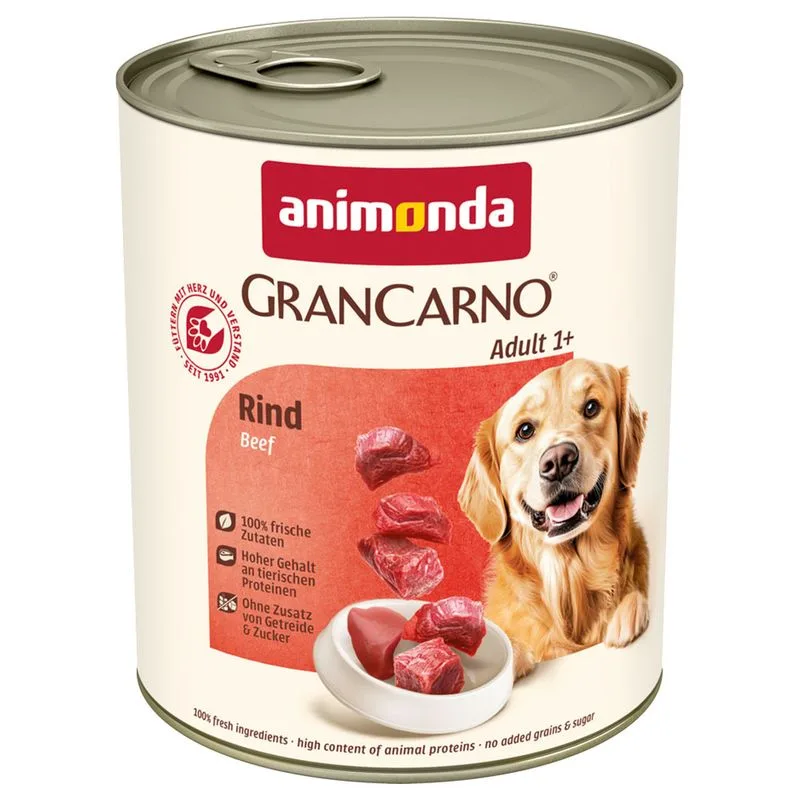 animonda GranCarno Original 12 x 800 g (Adult: Manzo)