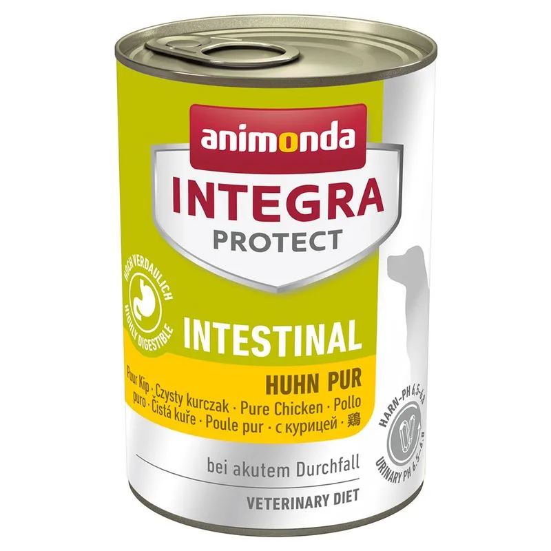 animonda Integra Protect Intestinal Lattina Alimento umido per cani (Set %: 24 x 400 g Pollo)
