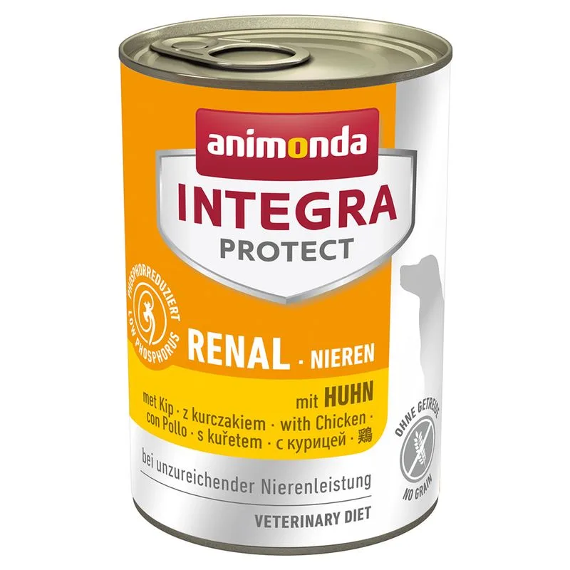 animonda Integra Protect Renal Lattina (Set %: 24 x 400 g Pollo)