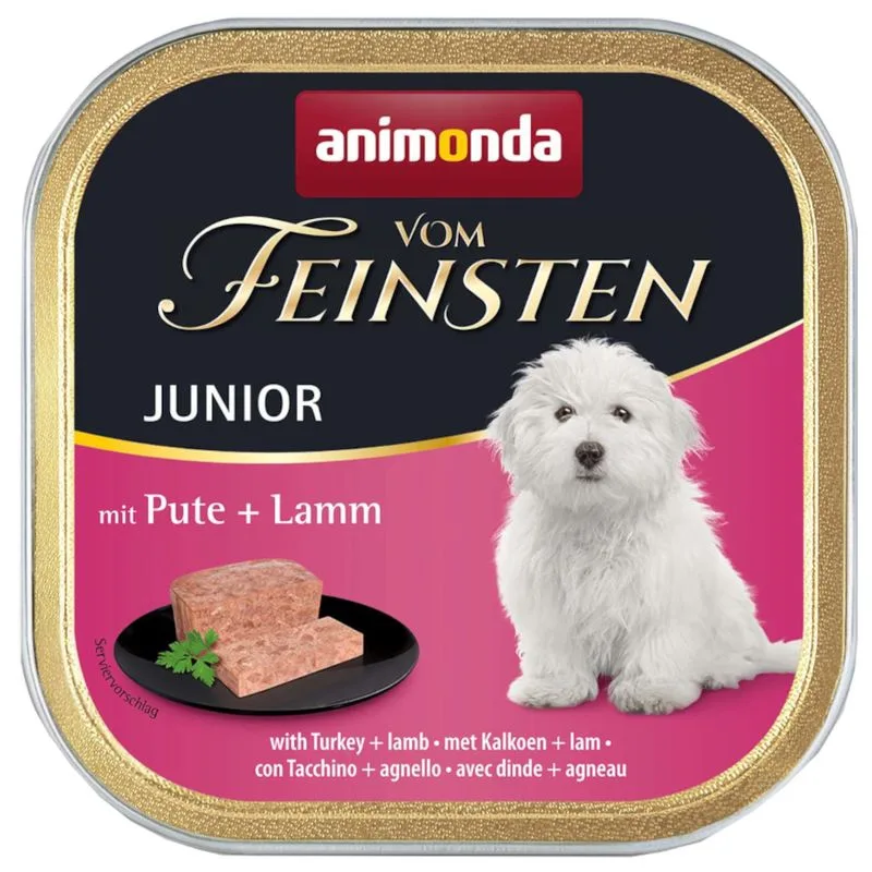 animonda Vom Feinsten Junior Senza Cereali 6 x 150 g umido per cani