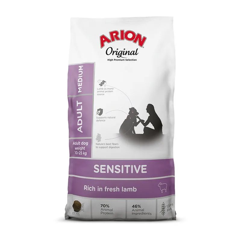 Arion Original Sensitive Medium Breed Agnello (Set %: 2 x 12 kg)