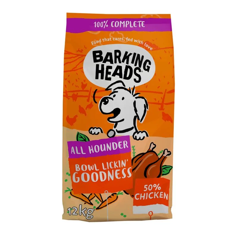 Barking Heads All Hounder Bowl Lickin' Chicken (Set %: 2 x 12 kg)