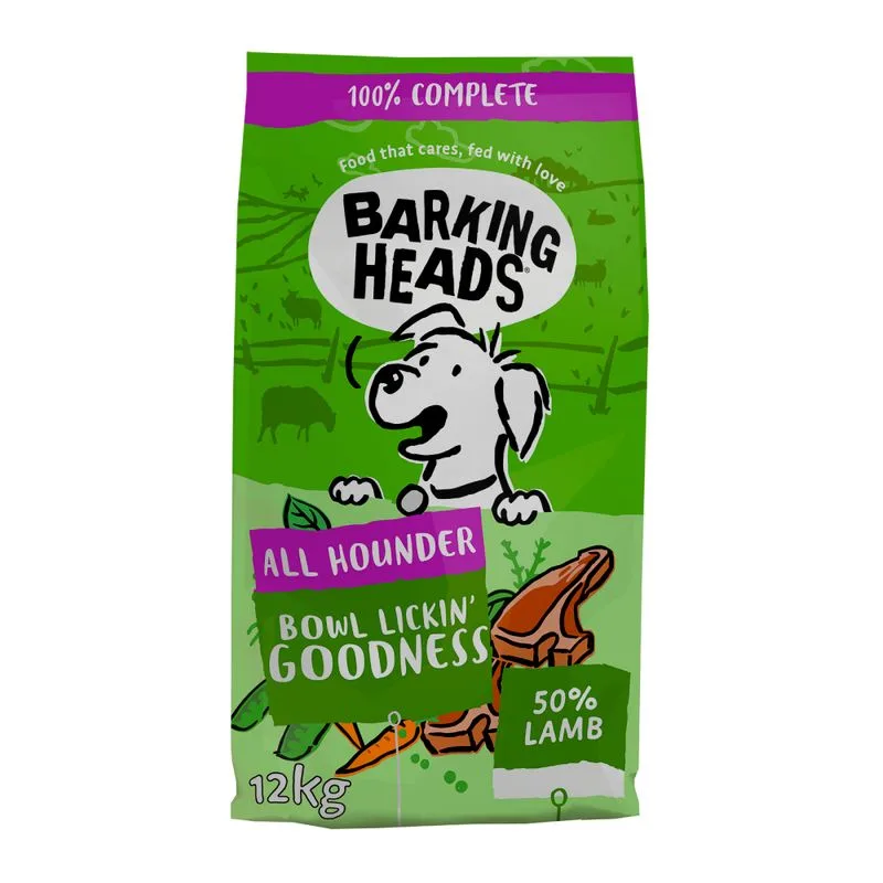 Barking Heads All Hounder Chop Lickin' Lamb (Set %: 2 x 12 kg)