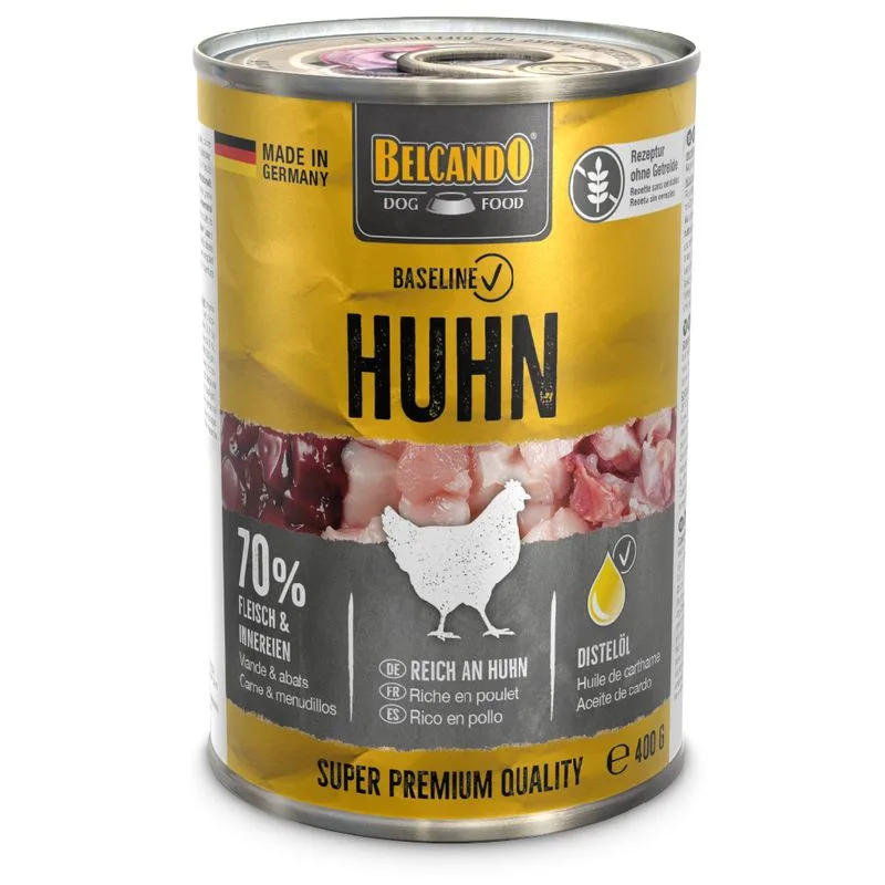 Belcando Baseline 24 x 400 g Umido per cane (Pollo)