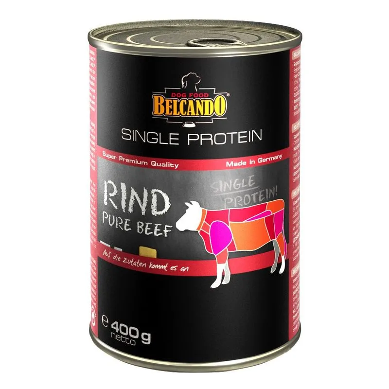 Belcando Single Protein 6 x 400 g Alimento umido per cani