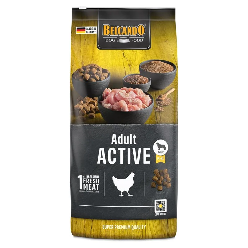 Multipack risparmio! 2 x 12,5 kg Belcando (Adult Active)