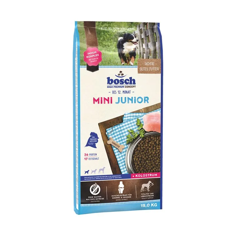 bosch HPC Junior Mini Crocchette per cane (Set %: 2 x 15 kg)