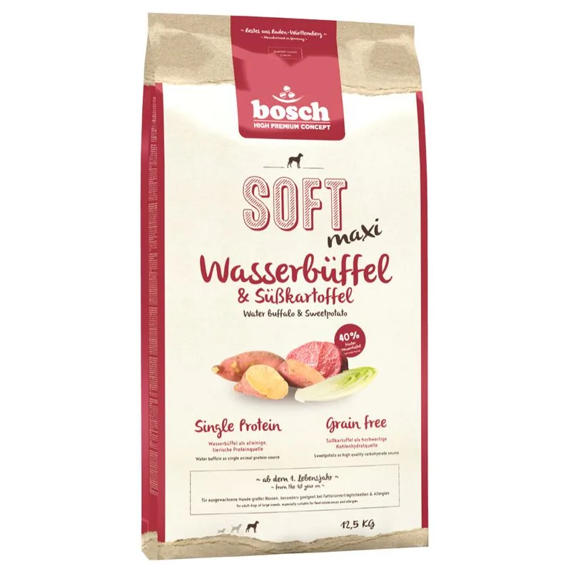 bosch HPC Soft Maxi Bufalo asiatico e Patate dolci (Set %: 2 x 12,5 kg)