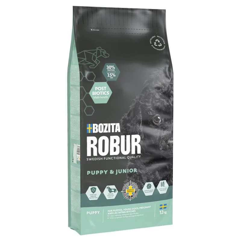 Bozita Robur Puppy & Junior Pollo (Set %: 2 x 12 kg)