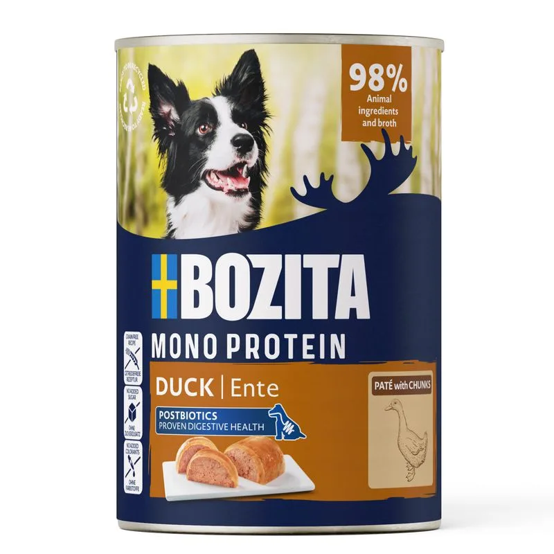 Bozita Dog Paté 6 x 400 g (Anatra)