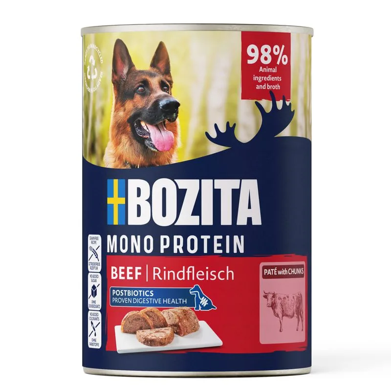 Bozita Dog Paté 6 x 400 g (Manzo)