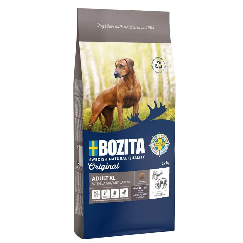 Bozita Original Adult XL Crocchette per cane (Set %: 2 x 12 kg)