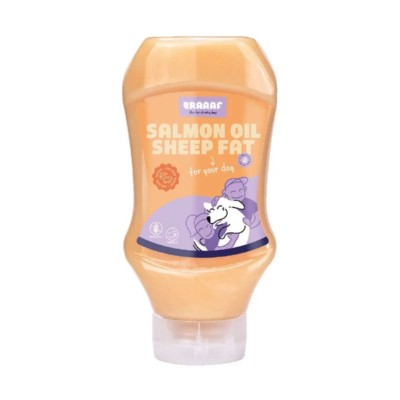 Olio di salmone/grasso di pecora Braaaf Duo (2 x 500 ml)