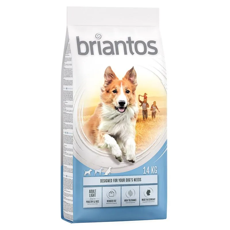 Briantos Adult Light Crocchette per cane (Set % 2 x 14 kg)