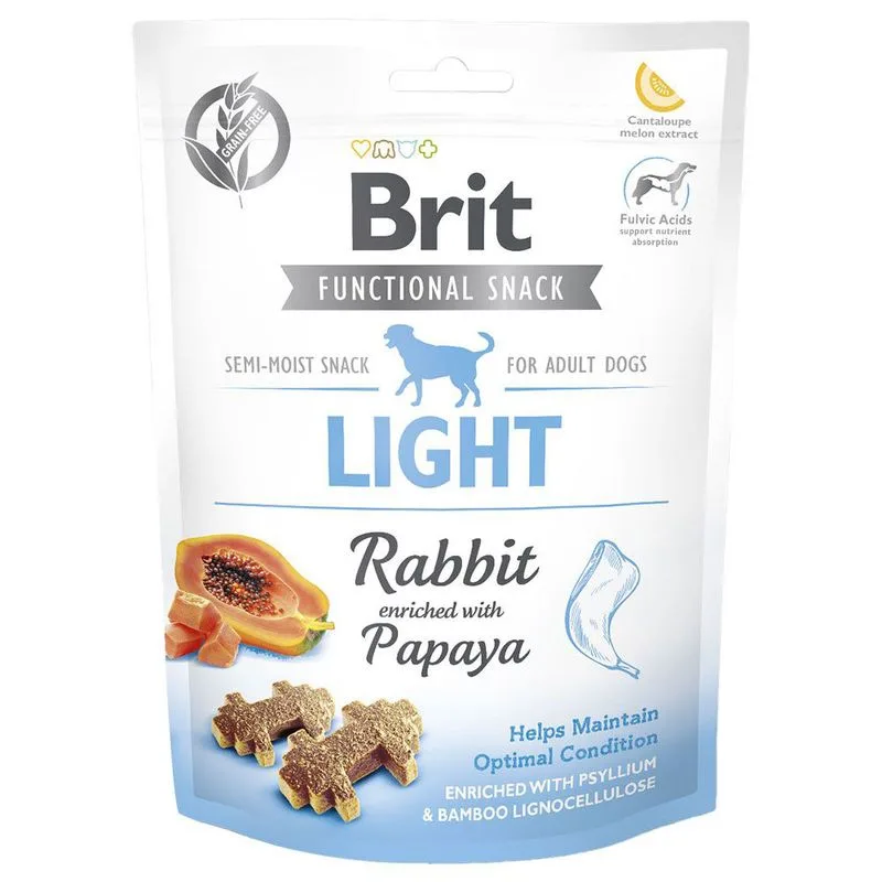 Brit Care Dog Functional Light Coniglio Snack cane (Set %: 3 x 150 g)