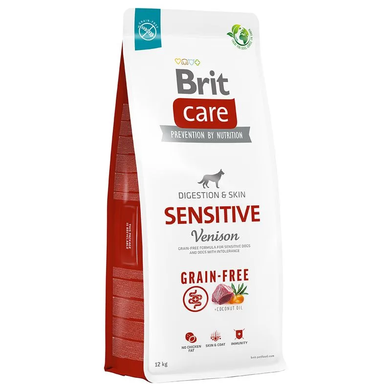 Brit Care Grain-free Sensitive Selvaggina & Patate Crocchette cane (Set %: 2 x 12 kg)
