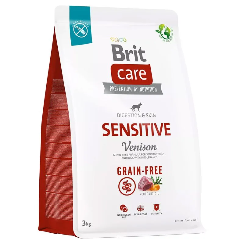 Brit Care Grain-free Sensitive Selvaggina & Patate Crocchette cane (Set %: 2 x 3 kg)
