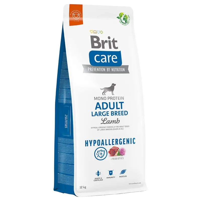 Brit Care Hypoallergenic Adult Large Breed Agnello & Riso Crocchette cane (Set %: 2 x 12 kg)