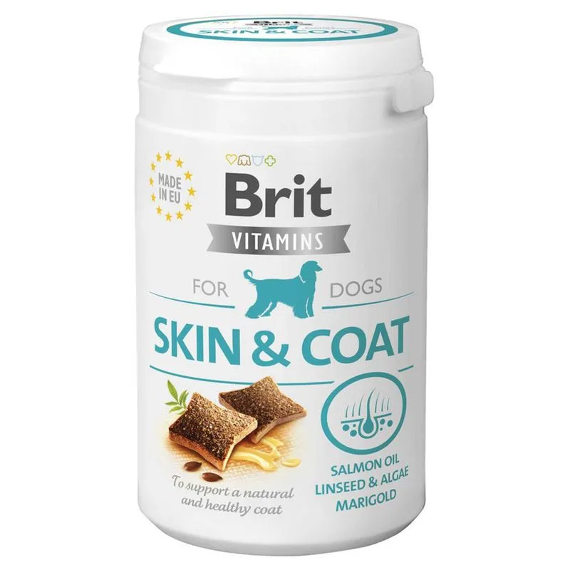 Brit Vitamins Skin & Coat Complemento alimentare per cane (Set %: 3 x 150 g)