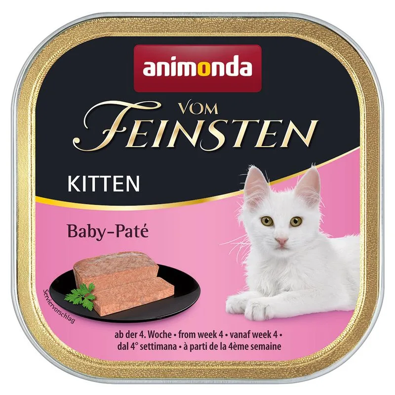 animonda vom Feinsten Baby Paté 36 x 100 g umido per gattini