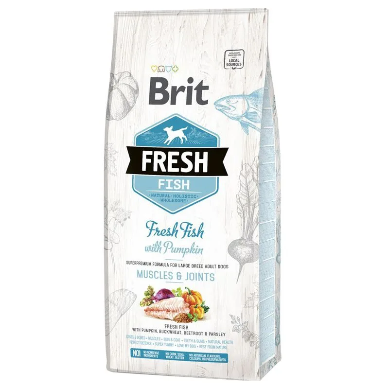 Brit Fresh Adult Large Pesce con Zucca (Set %: 2 x 12 kg)