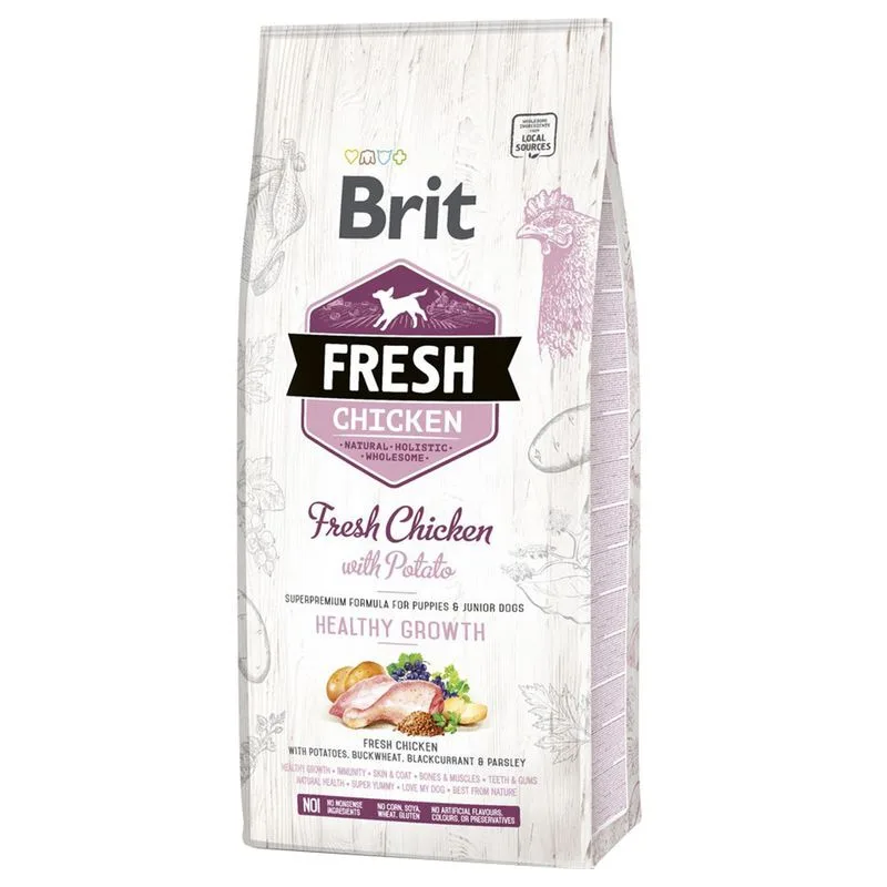 Brit Fresh Puppy Pollo con Patate (Set %: 2 x 12 kg)