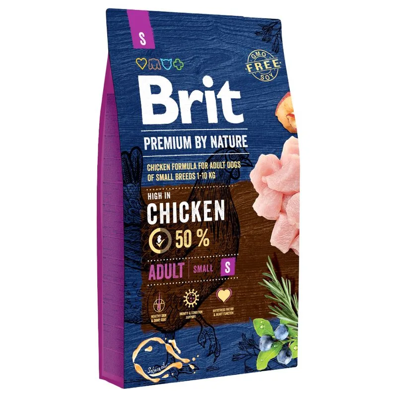 Brit Premium by Nature  Adult S Crocchette cane (Set %: 2 x 8 kg)