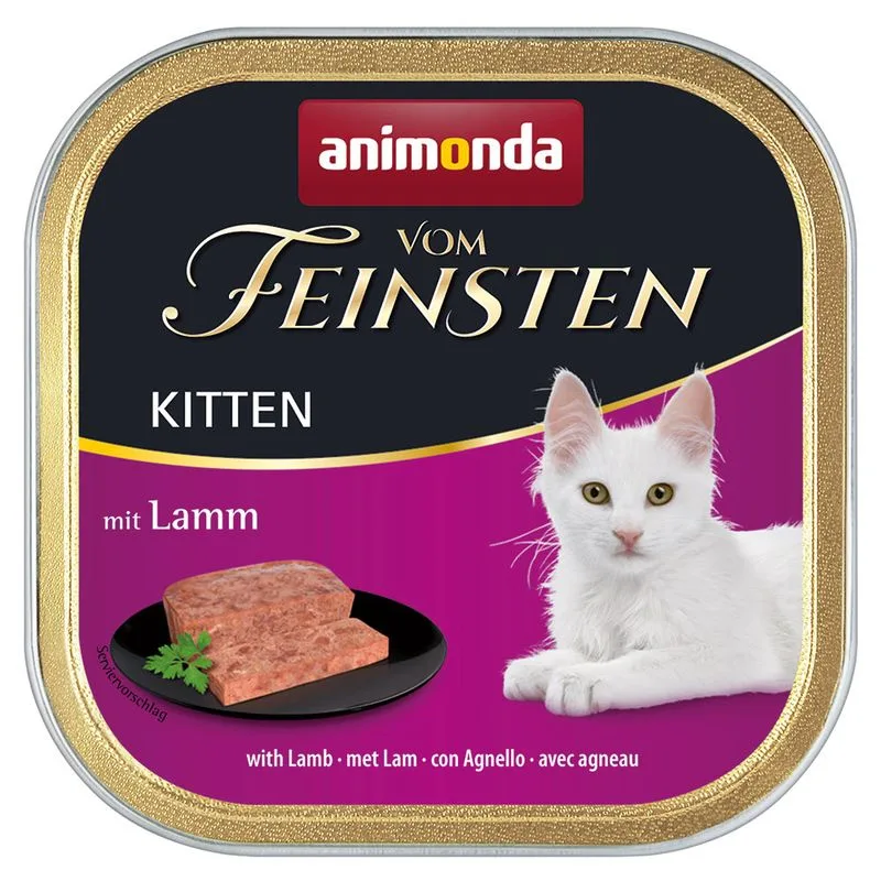 animonda vom Feinsten Gattini 36 x 100 g Alimento umido per gattini (Agnello)