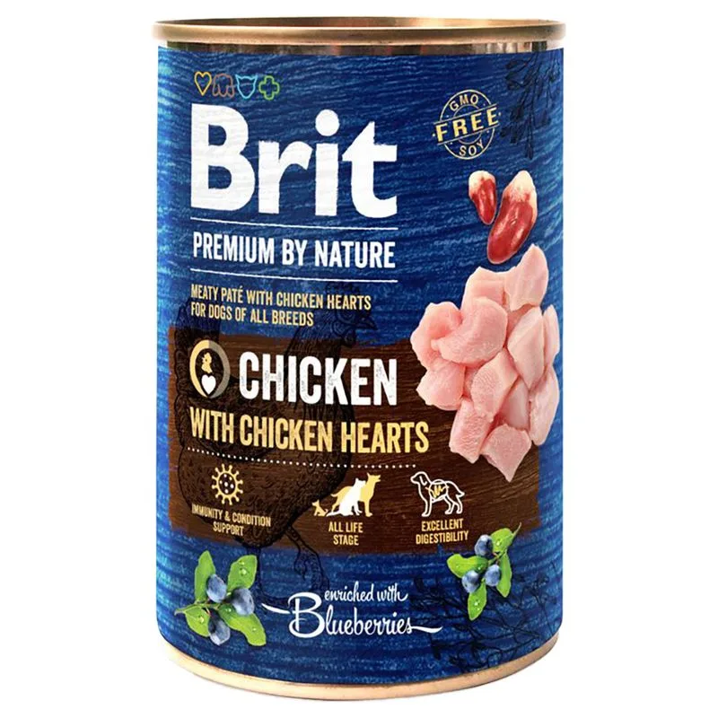 Brit Premium by Nature 1 x 400 g umido per cane