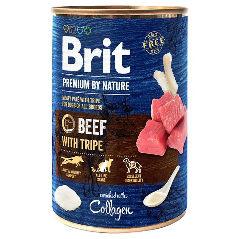 Brit Premium by Nature 6 x 400 g umido per cane (Manzo)