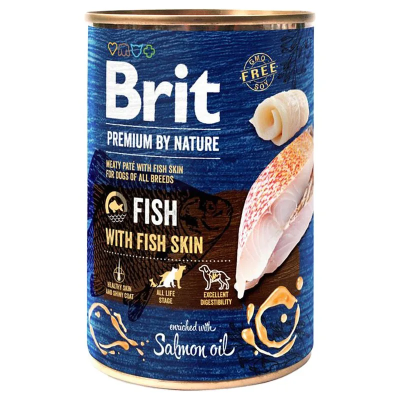 Brit Premium by Nature 6 x 400 g umido per cane (Pesce)