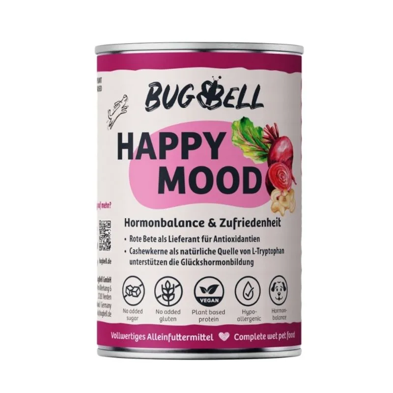 BugBell Menu Vegano 12 x 400 g (Set %: 24 x 400 g Happy Mood)