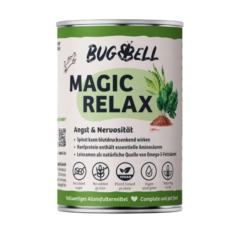 BugBell Menu Vegano 12 x 400 g (12 x 400 g Magic Relax)